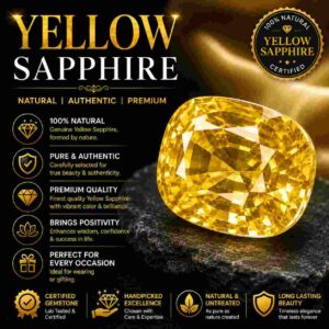 पुखराज रत्न (Yellow Sapphire)