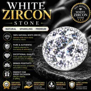 सफेद ज़िरकॉन (White Zircon Stone)