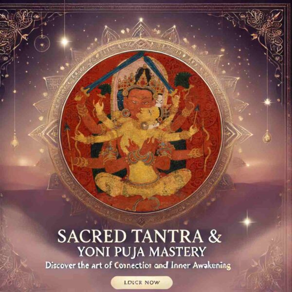 Sacred Tantra Mastery Course: Yoni Puja, Yoni Sadhana, and Tantric Practices 🕉️✨"