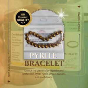 Pyrite Bracelet – The Stone of Wealth, Protection, and Confidence